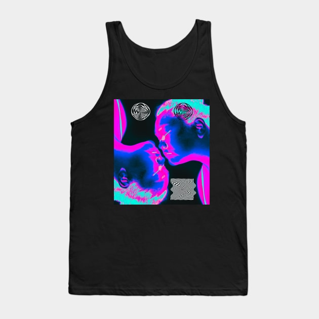 Connecting In Abstract Tank Top by The Global Worker